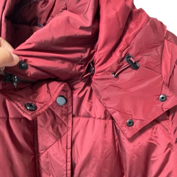 Lucky Brand Jeans Rain Resistant Long Sleeve Puffer Coat Red Size XL - Picture 4 of 9